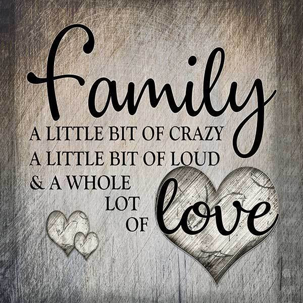 Love And Family Quotes
 "Family Love" Premium Square Canvas GearDen