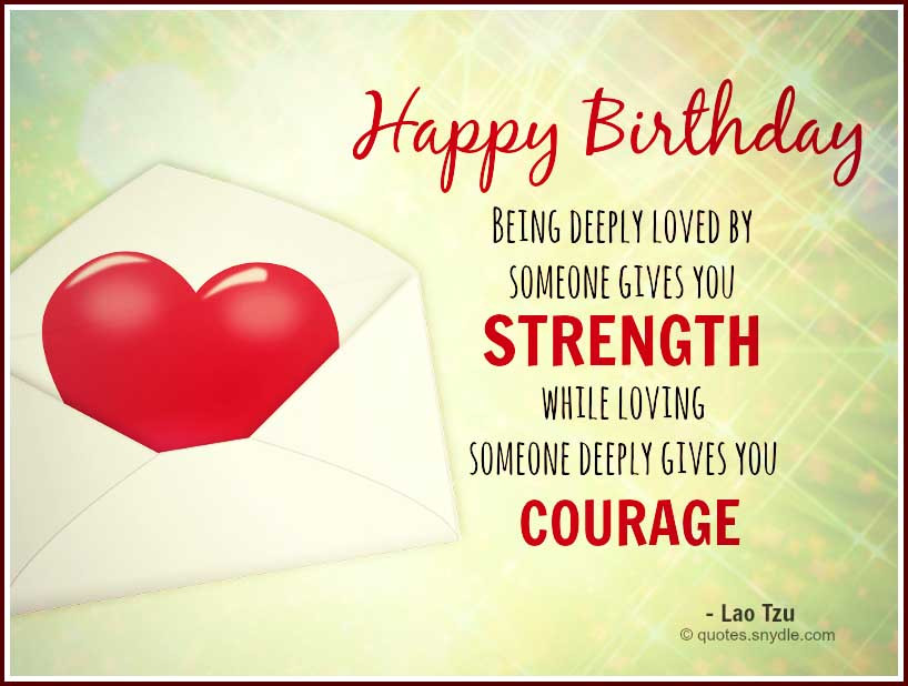 Love Birthday Quotes
 Birthday Love Quotes Quotes and Sayings