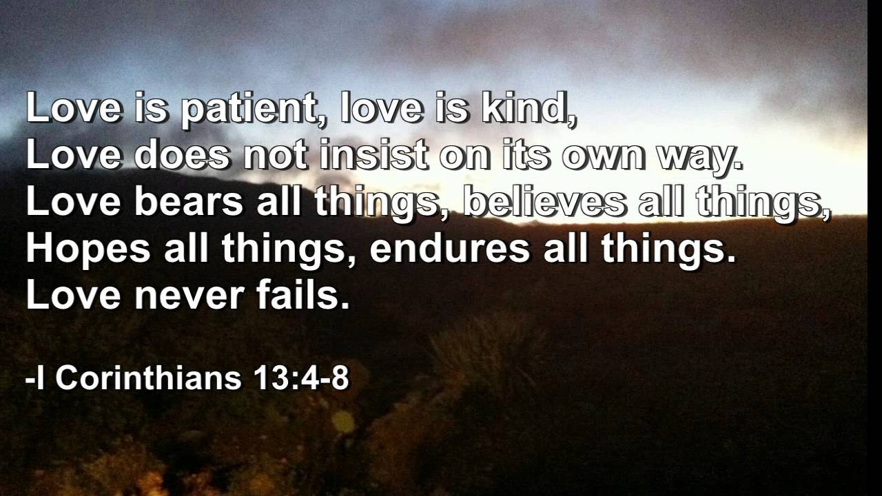 Love Is Love Quotes
 Love is Patient Love is Kind Bible Quote