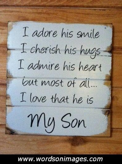 Love Quotes For Son
 Quotes About Love For Son QuotesGram
