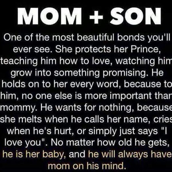 Love Quotes For Son
 Mother and Son Quotes 50 Best Sayings for Son from Mom