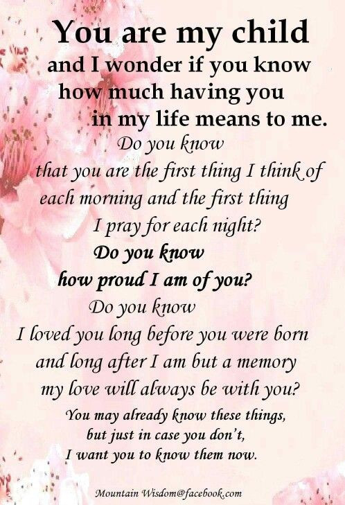 Loving A Child That Is Not Yours Quotes
 I love you more than you will ever know ways