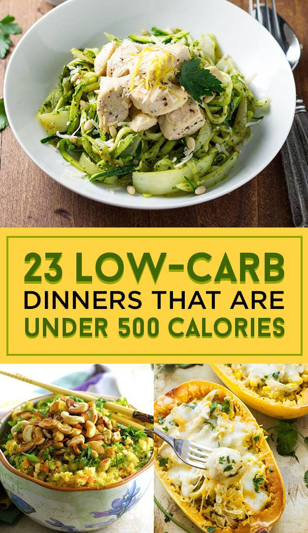 Low Cal Dinners For Two
 23 Low Carb Dinners Under 500 Calories That Actually Look