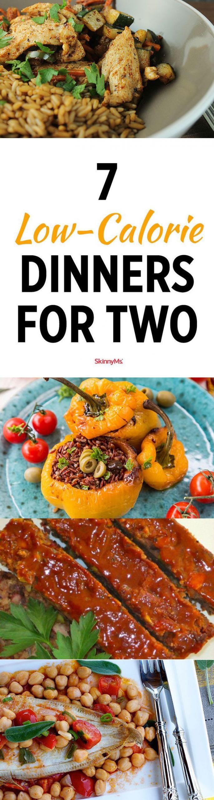 Low Cal Dinners For Two
 7 Low Calorie Dinners for Two