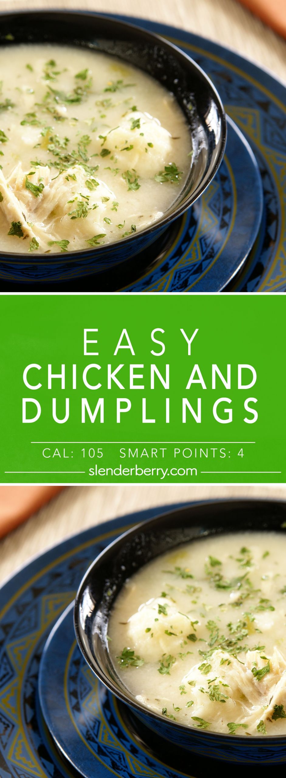 Low Calorie Chicken And Dumplings
 Easy Chicken and Dumplings Recipe