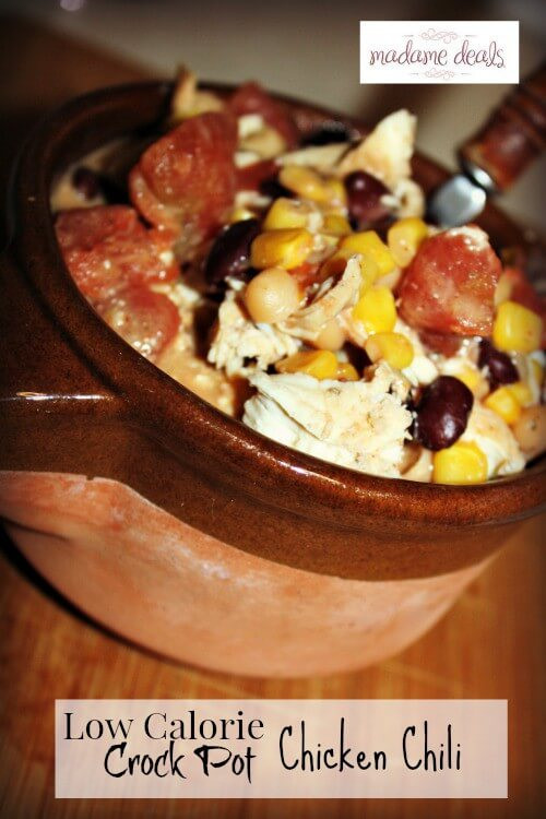 Low Calorie Chicken Crock Pot Recipes
 Low Calorie Crock Pot Chicken Chili Recipe