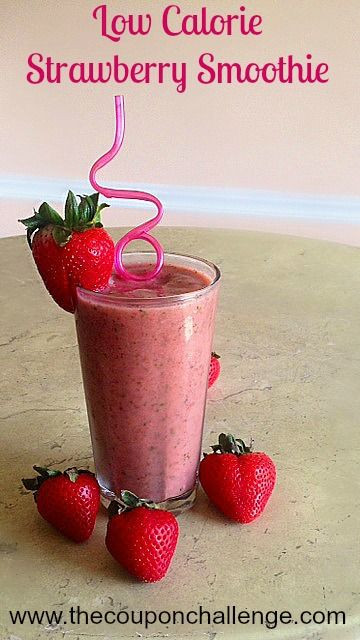 Low Calorie Fruit Smoothie Recipes
 Low Calorie Strawberry Smoothie Recipe