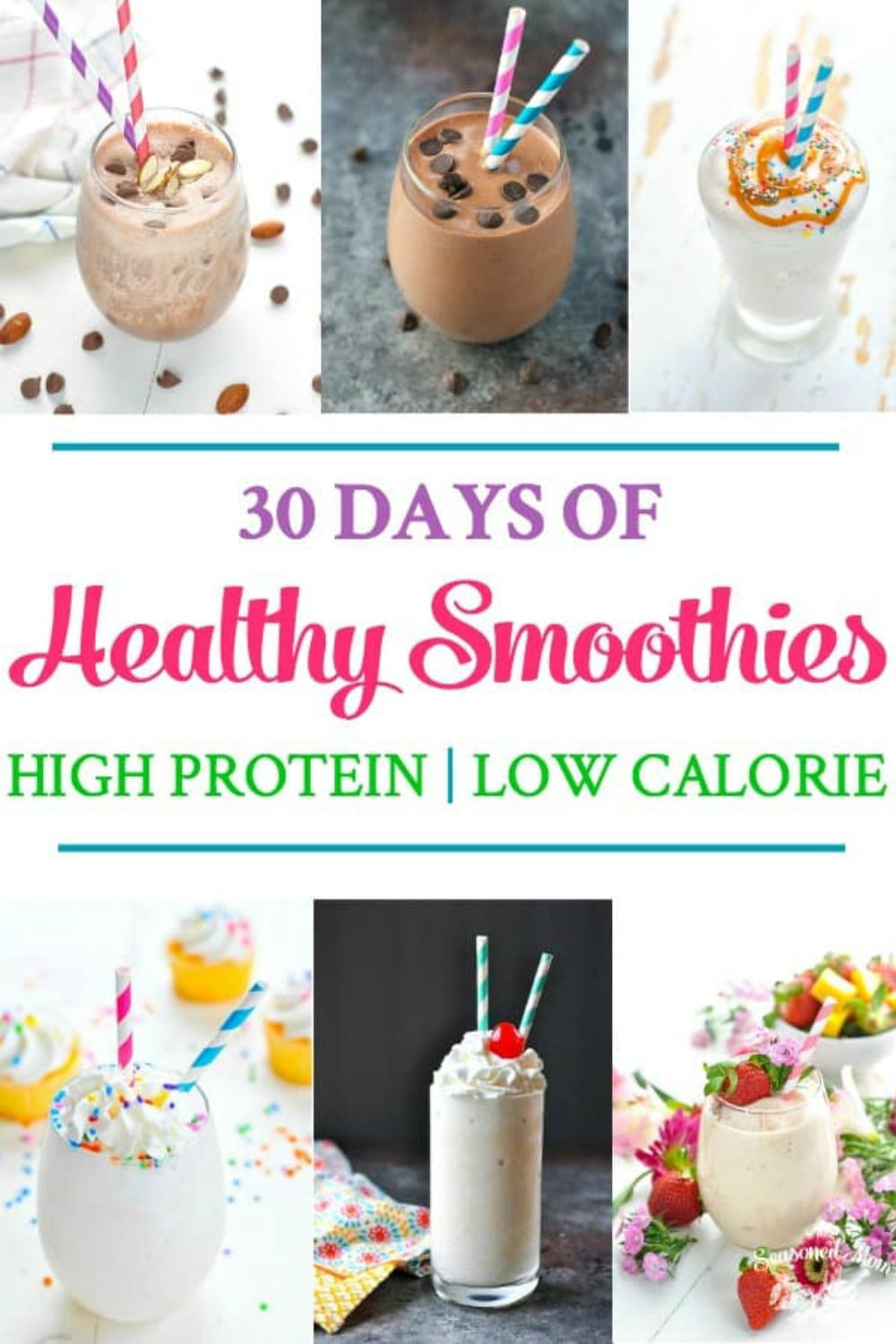 Low Calorie Fruit Smoothie Recipes
 30 Days of Healthy Smoothie Recipes