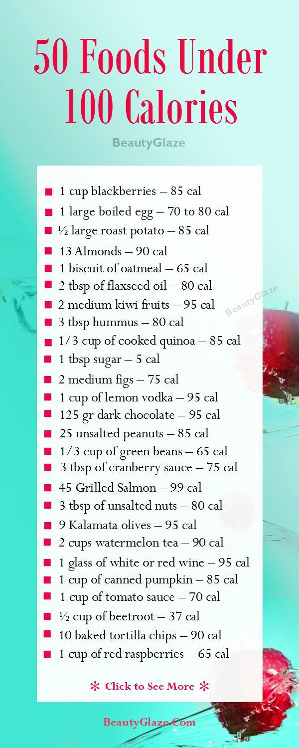 Low Calorie Soup Recipes Under 100 Calories
 50 Foods Under 100 Calories Here are the 50 foods with