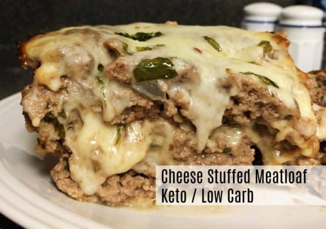 Low Carb Meatloaf With Cheese
 Stuffed Meatloaf Keto Low Carb