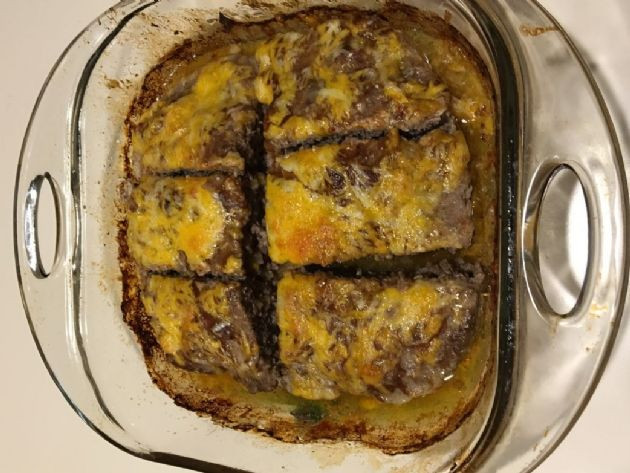 Low Carb Meatloaf With Cheese
 double cheese meatloaf low carb keto friendly Recipe