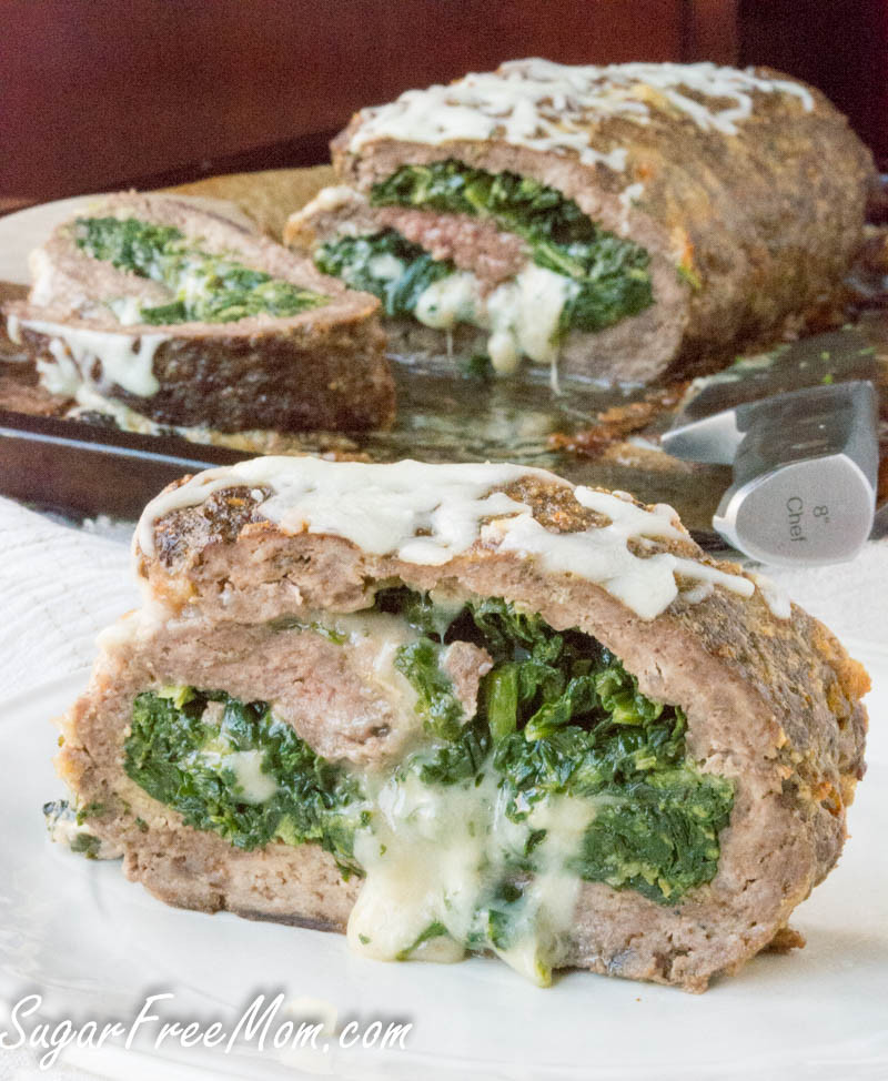 Low Carb Meatloaf With Cheese
 Low Carb Keto Cheese Stuffed Meatloaf