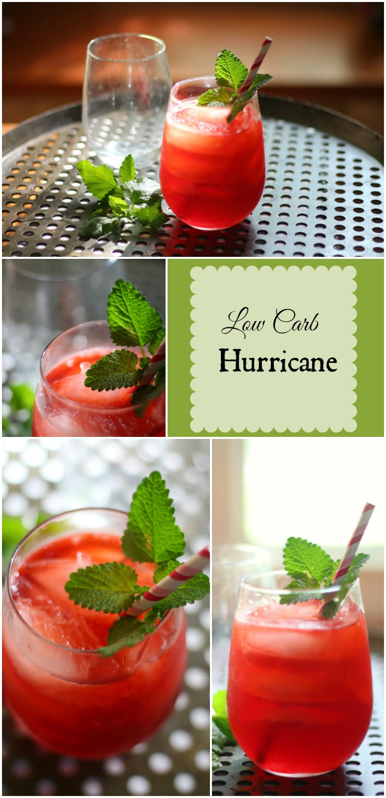 Low Carb Rum Drinks
 Low Carb Hurricane Cocktail lowcarb ology