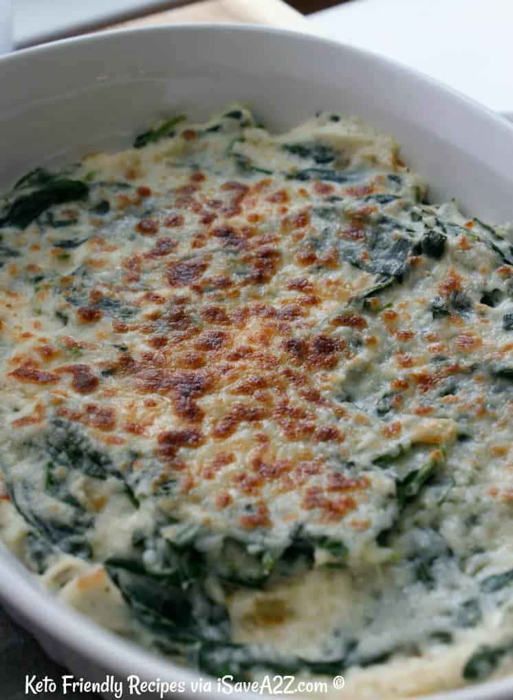 Low Carb Spinach Recipes
 Low Carb Cauliflower Creamed Spinach Recipe iSaveA2Z