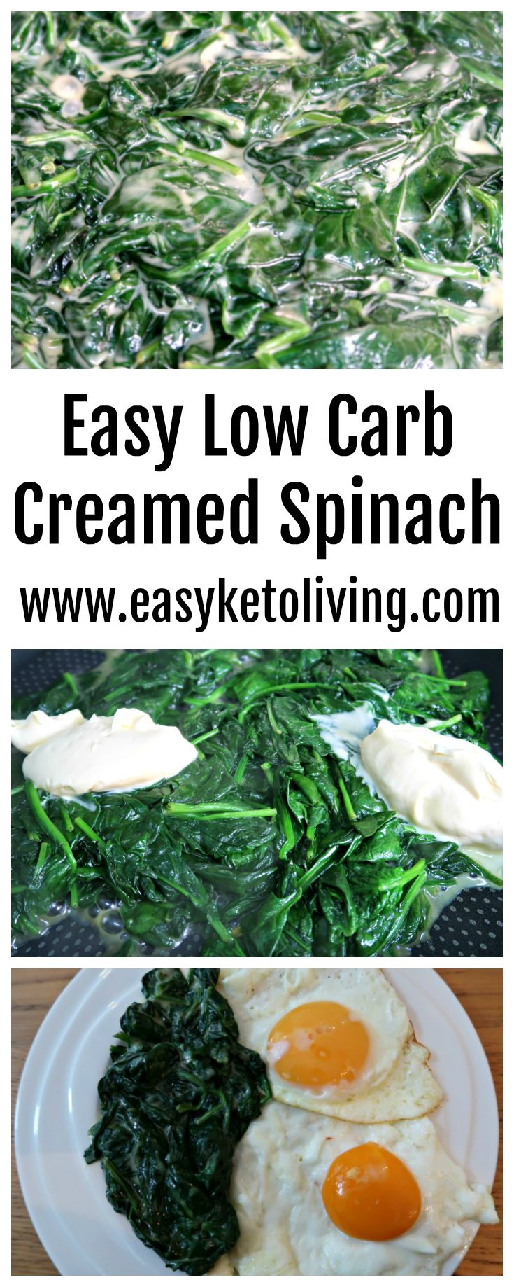 Low Carb Spinach Recipes
 Low Carb Creamed Spinach Recipe Easy Keto Creamed Spinach