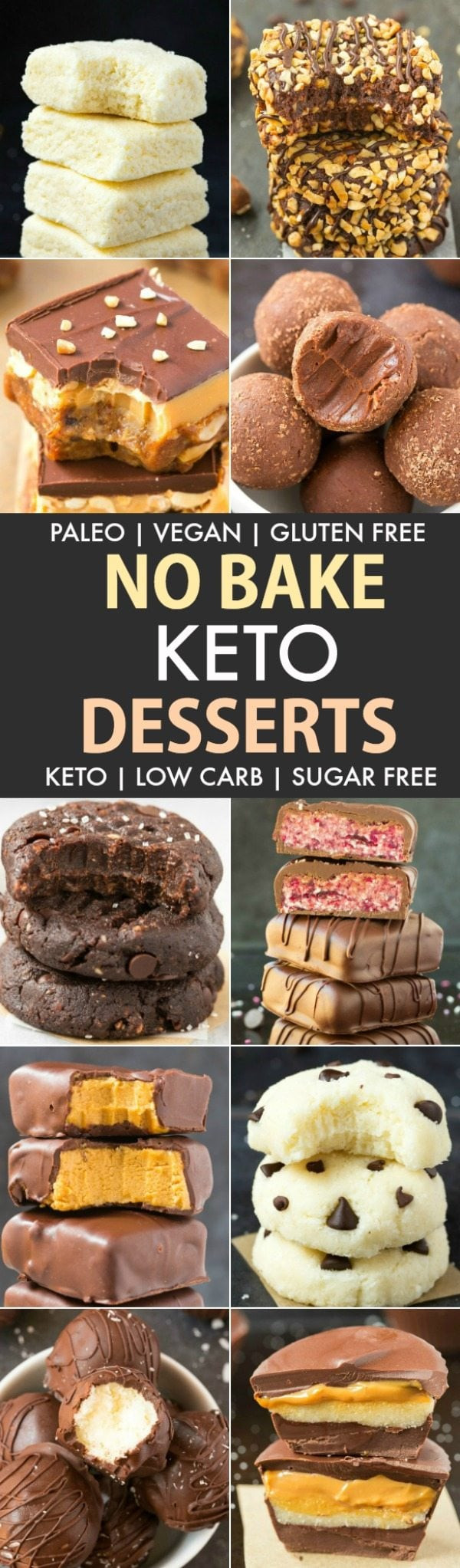 Low Carb Vegan Desserts
 Easy No Bake Low Carb Keto Desserts Paleo Vegan