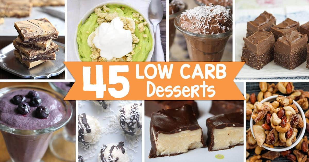 Low Carb Vegan Desserts
 45 Low Carb Desserts Paleo Desserts