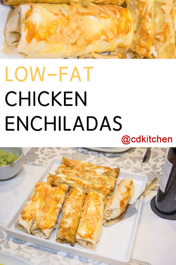 Low Cholesterol Chicken Recipes
 Low Fat Chicken Enchiladas Recipe