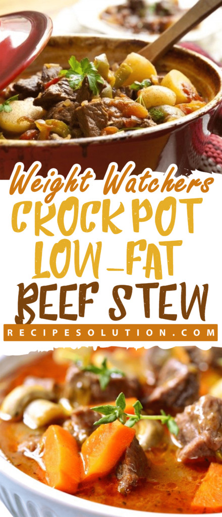 Low Cholesterol Crock Pot Recipes
 Crock Pot Low Fat Beef Stew Recipe Solution