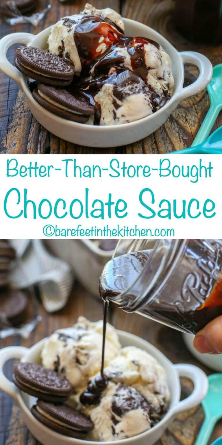 Low Cholesterol Desserts Store Bought
 Homemade Chocolate Sauce is so much better than store