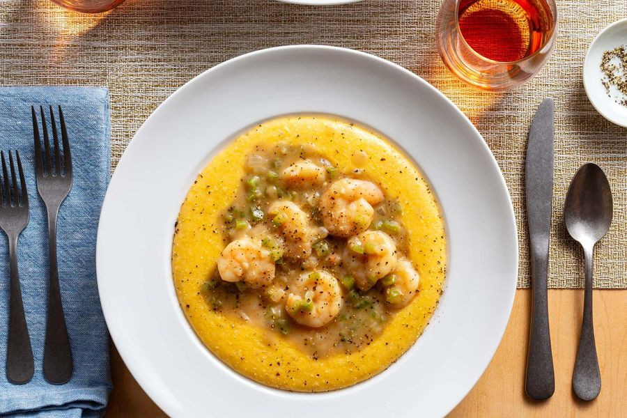 Low Country Shrimp And Grits
 Ann’s Low Country Shrimp and Grits