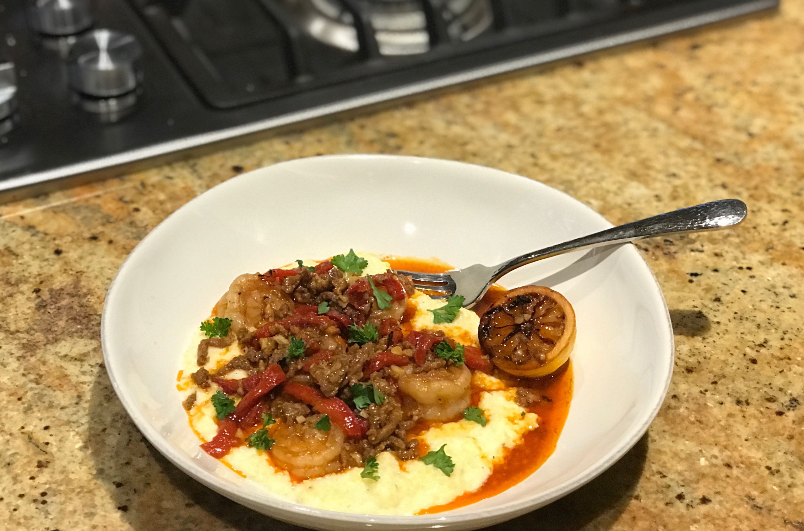 Low Country Shrimp And Grits
 Low Country Shrimp and Grits recipe from the Feldberg