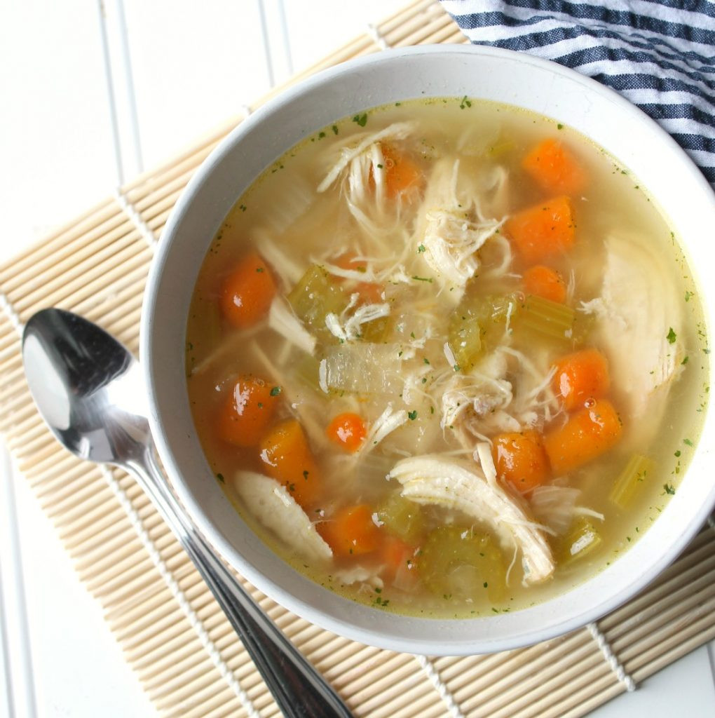 Low Fat Chicken Soup
 low fat chicken ve able soup