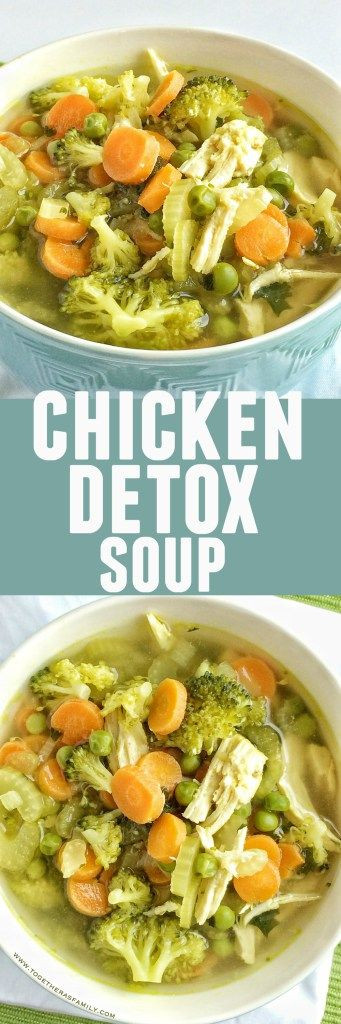 Low Fat Chicken Soup
 This healthy and delicious chicken detox soup is a great