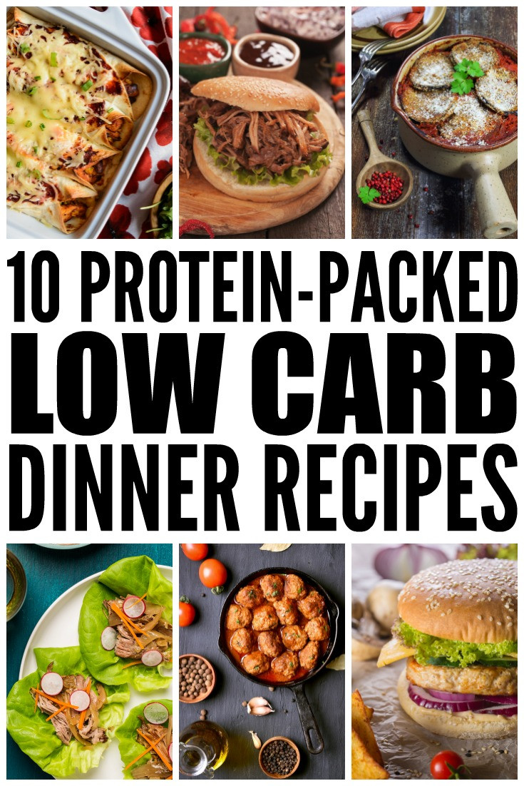 Low Fat Low Calorie Dinners
 Low Carb High Protein Dinner Ideas 10 Recipes to Make You