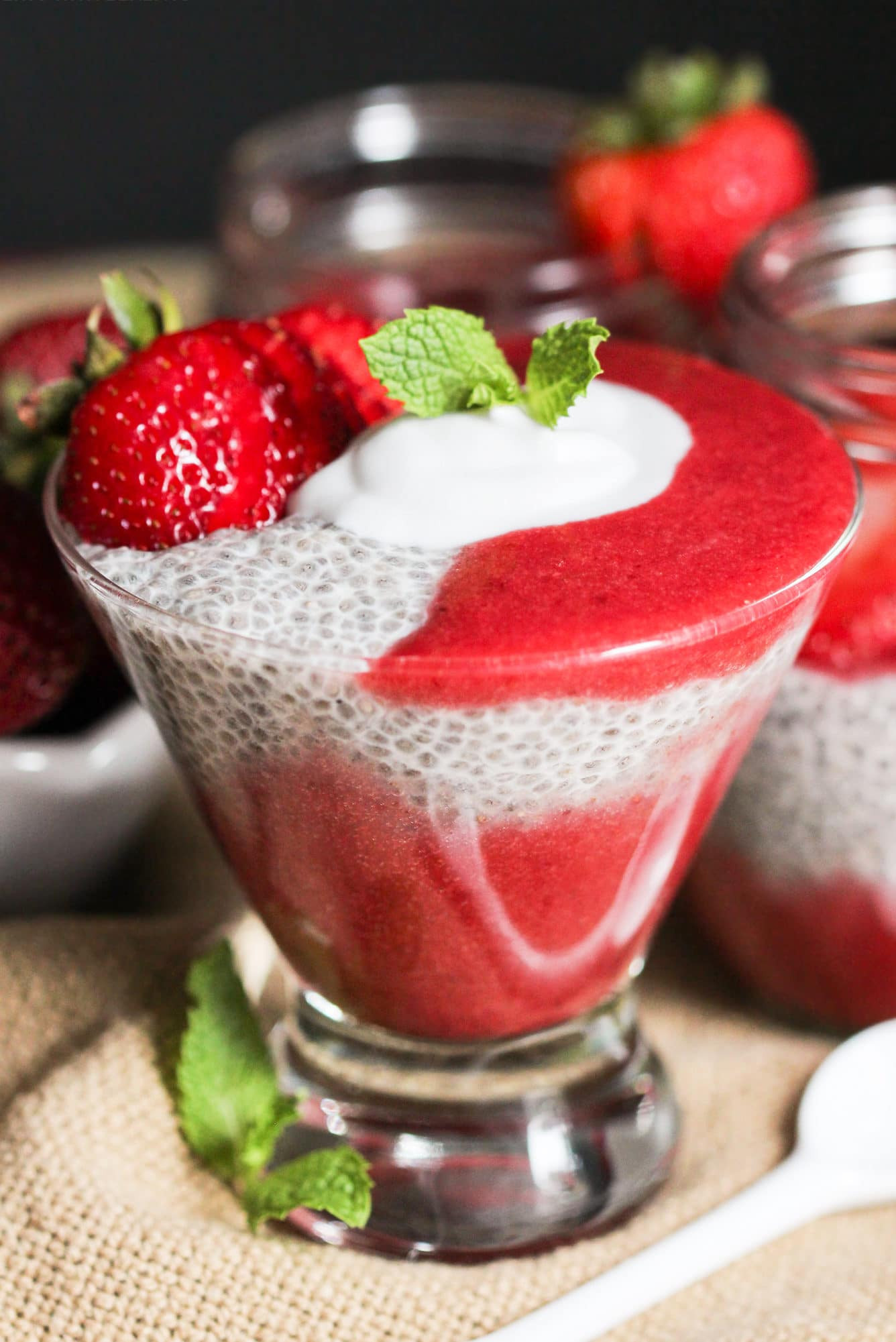 Low Fat Low Sugar Recipes
 Easy Strawberry Vanilla Chia Seed Pudding Recipe
