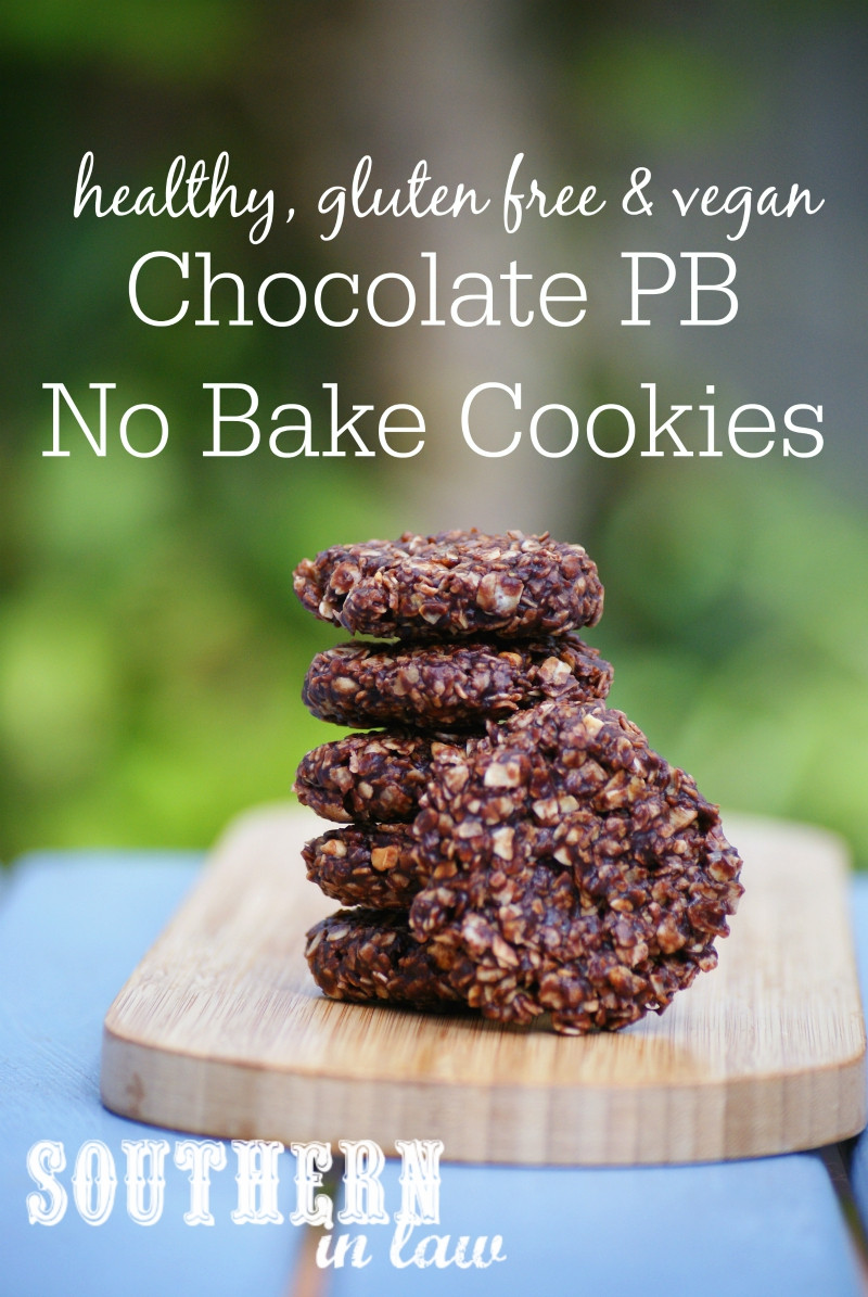 Low Fat No Bake Cookies
 Southern In Law Recipe Healthy No Bake Chocolate PB Cookies