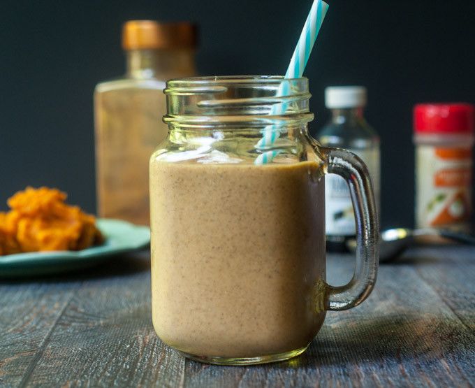 Low Fiber Smoothies
 Pumpkin Protein Smoothie for a low carb high protein