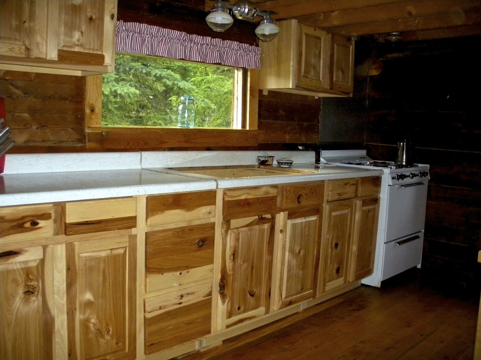 Lowes Cabinets Kitchen
 Lowe s Kitchen Cabinets Hickory Cabin Style