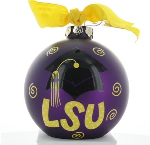 Lsu Graduation Gift Ideas
 LSU Alumni Graduation Cap Personalized Ornament at the