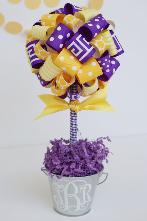 Lsu Graduation Gift Ideas
 GRADUATION PARTY Centerpiece LSU Tigers Centerpiece in