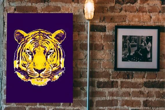 Lsu Graduation Gift Ideas
 LSU Art Print Christmas Gift LSU decor Graduation Gift