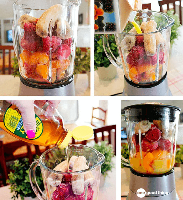 Lunch Smoothie Recipes
 Lunch Box Smoothies Recipe With images