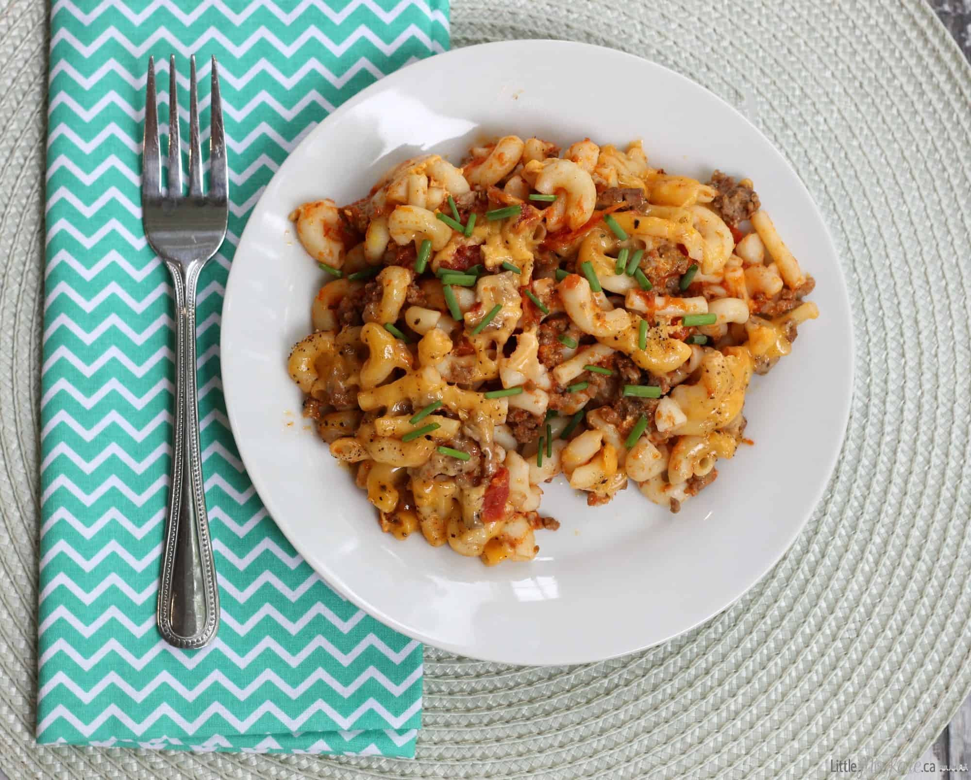 Mac And Cheese With Ground Beef Recipe
 Homemade Macaroni and Cheese with Ground Beef Recipe