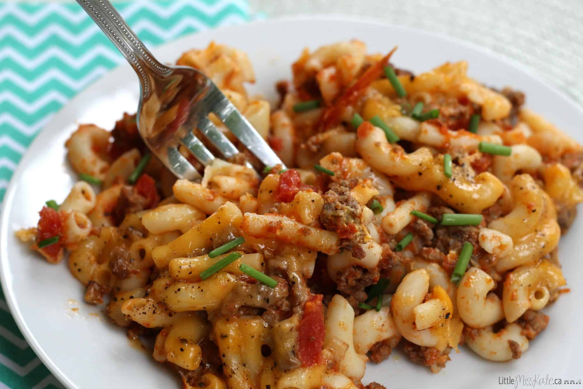 Mac And Cheese With Ground Beef Recipe
 Homemade Macaroni and Cheese with Ground Beef Recipe