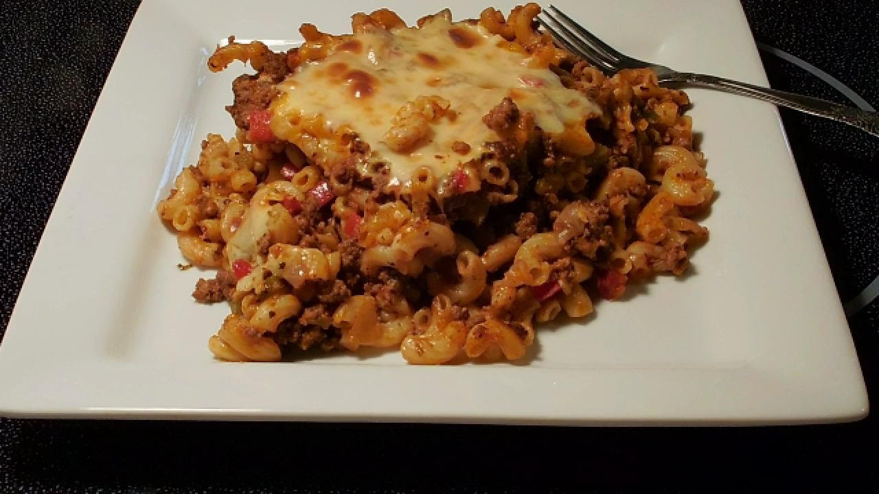 Mac And Cheese With Ground Beef Recipe
 macaroni and cheese with ground beef calories