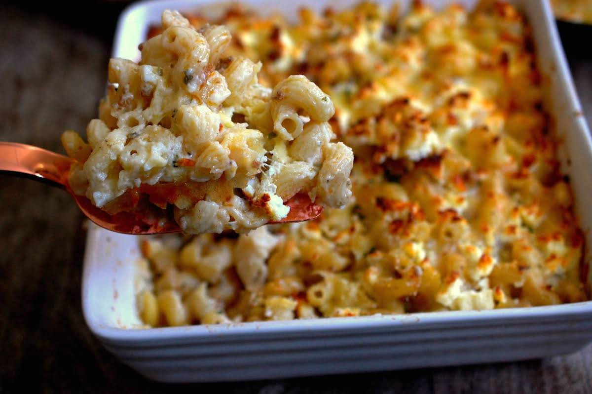 Mac And Cheese With Ground Beef Recipe
 10 Best Baked Macaroni and Cheese with Ground Beef Recipes