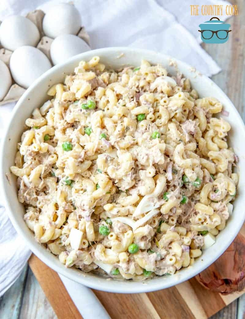 Macaroni Salad With Tuna
 Tuna Macaroni Salad The Country Cook salads