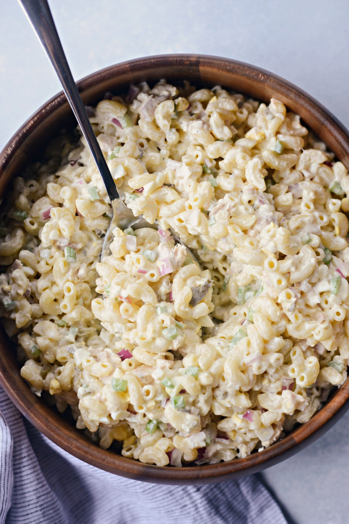 Macaroni Salad With Tuna
 Tuna Macaroni Salad Recipe Simply Scratch