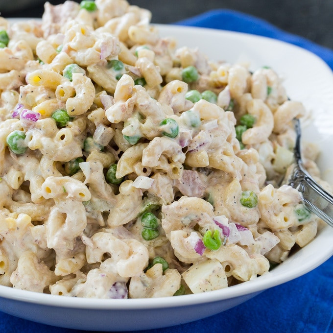 Macaroni Salad With Tuna
 Tuna Macaroni Salad Spicy Southern Kitchen