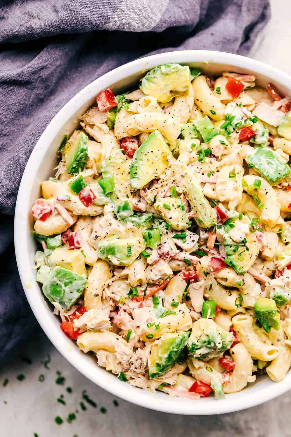 Macaroni Salad With Tuna
 Tuna Avocado Macaroni Salad