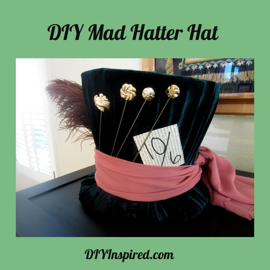Mad Hatter Tea Party Hats Ideas
 DIY Mad Hatter Top Hat DIY Inspired
