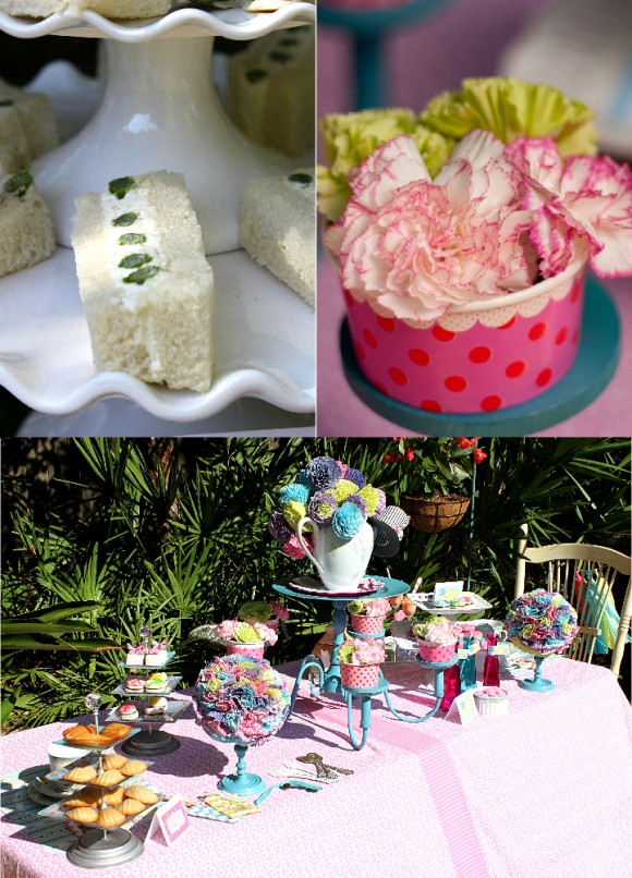 Mad Hatters Tea Party Ideas
 Alice in Wonderland Mad Hatter Tea Party Ideas