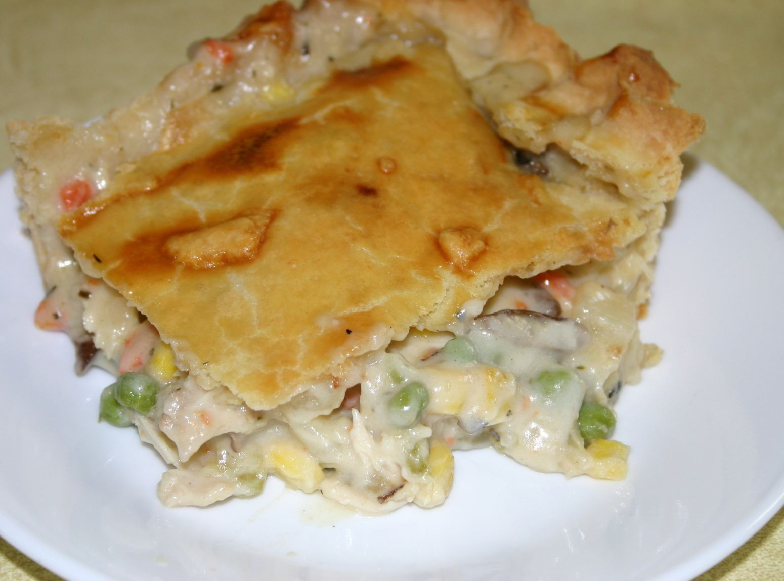 Main Dish Pie Recipes
 Deep Dish Chicken Pot Pie Recipe