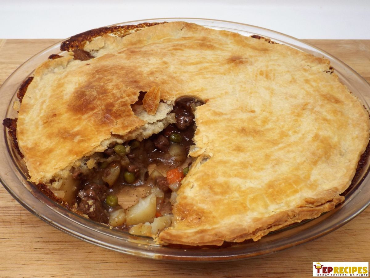 Main Dish Pie Recipes
 Deep Dish Beef Pot Pie Tender stewed beef with potatoes