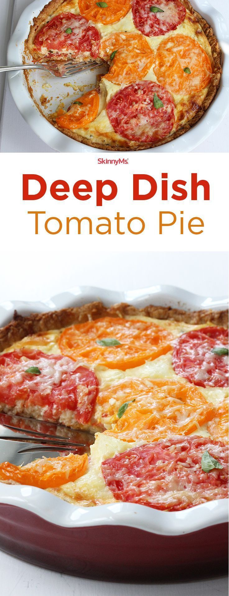 Main Dish Pie Recipes
 Deep Dish Tomato Pie Recipe